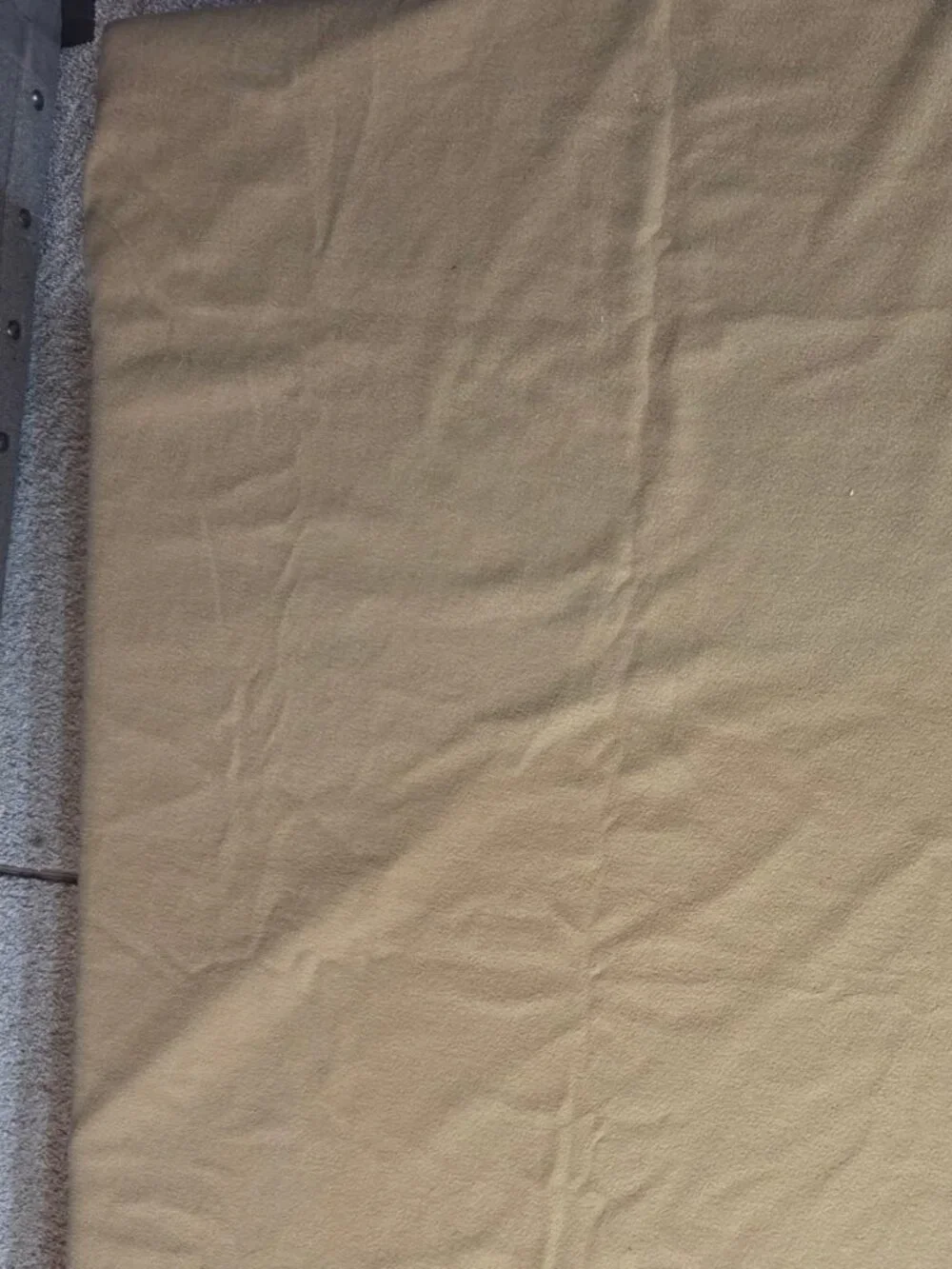 Handmade Flannel Bear Tied Blanket